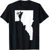 Elk Silhouette Rocky Mountain T-shirt