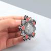 Nakhimov Medal Replica: Vintage Red Enamel Commemorative Badge Brooch Collection