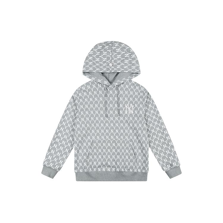 MLB Sweatshirts Unisex Gray Hooded Moderate Regular 31HDM1111-50M XS
