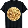 Medusenhaupt griechische Mythologie antike Schlange Haare T-Shirt(2)