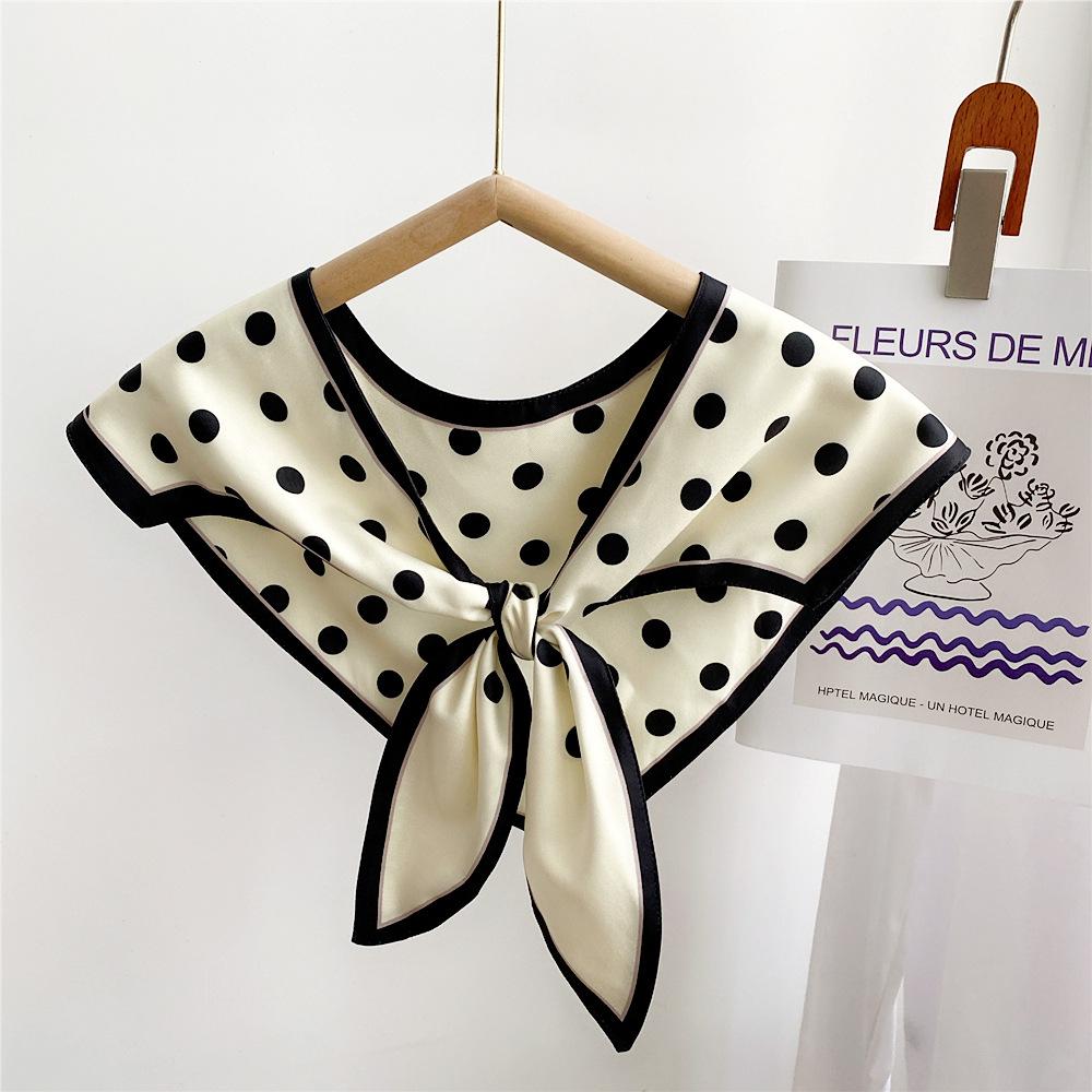 Sunscreen Women Shawl Scarf Decoration Fake Detachable Collar Protect Neck Shoulder Girl Dress Accessories