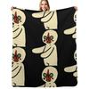 SCP173 Throw Blanket Cozy Napping Blanket Gift for Mom Dad