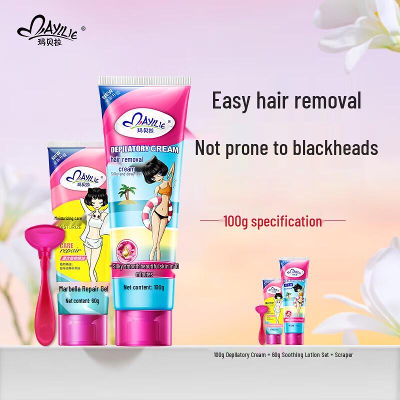 Mabelline Gentle Hair Removal Cream Kit