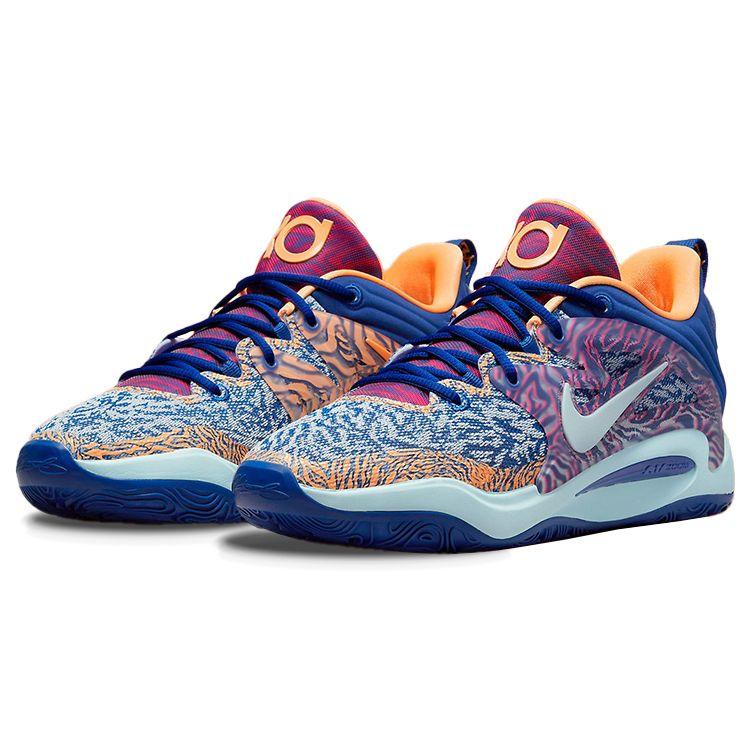 Napheesa Collier X Nike KD 15 EP Minnesota Lynx Men Sneakers Blue Old-Royal Glacier-Blue DM1054-400