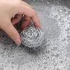 Stainless Steel Cleaning Ball Kitchen Pan Dish Steel Wool Scrubbers Home Kitchen Clean Supplies Accessories