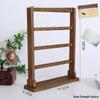 Wooden Jewelry Display Stand: Earring, Stud, Keychain, Bracelet, Bead String Holder