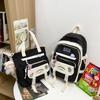 Schoolbag Women's Summer ins Wind Backpack High School Students Junior High School Elementary School Students 3rd to 6th Grades Cute Backpack