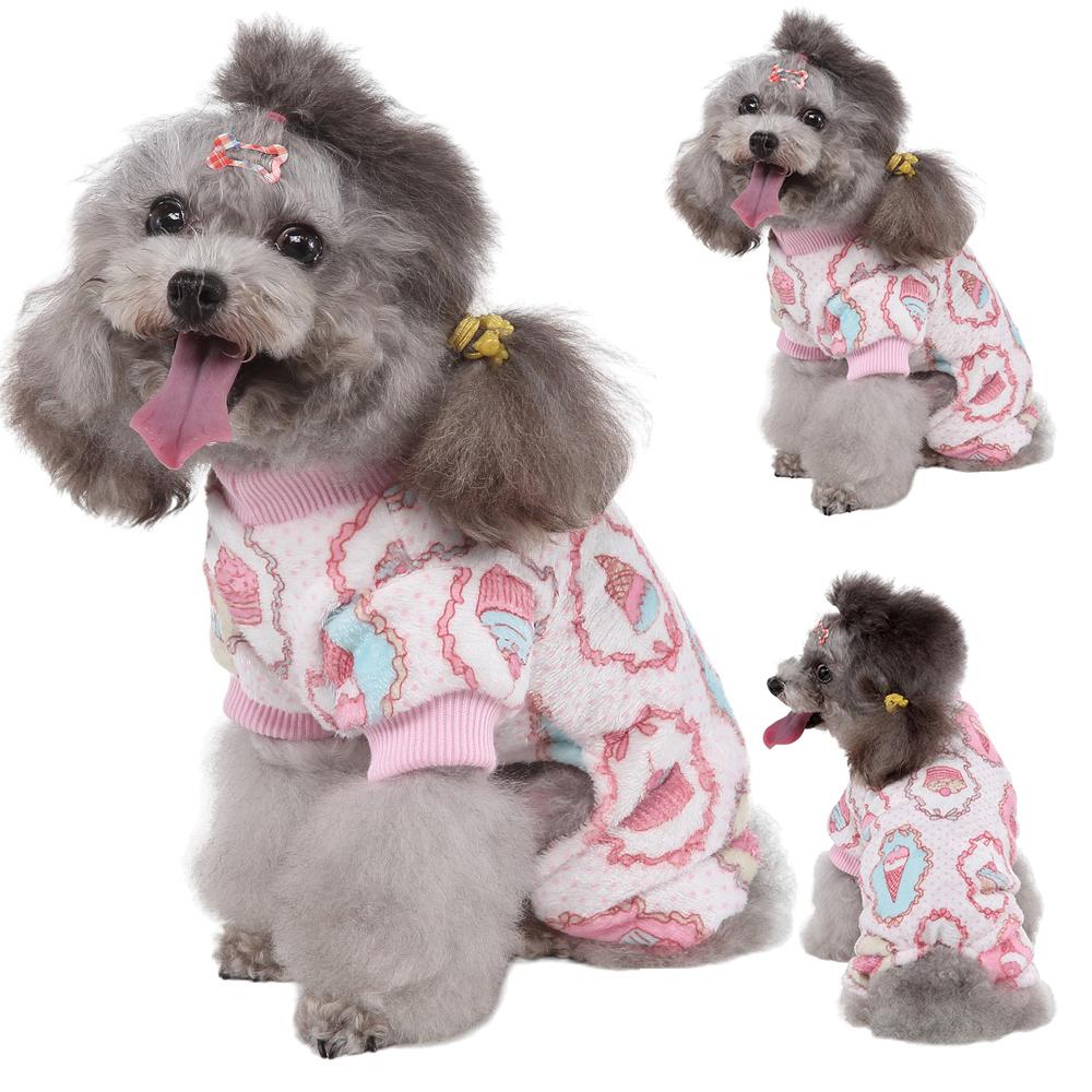 

Свитер для собак, флисовый пуловер для маленьких собак, зимний теплый жилет, пальто, одежда, наряд