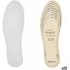 Semelles - BIGBUY HOME - Standard - Coton Latex - 12 Unités - Découpables Jusqu'à 46