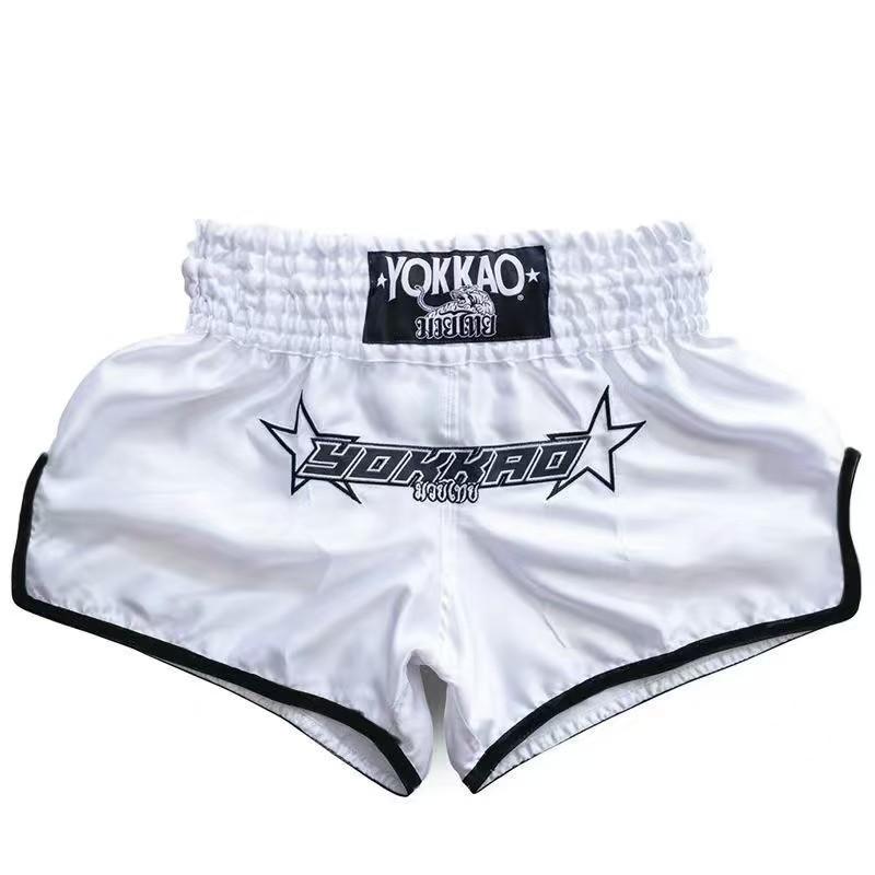 Quick-Dry Muay Thai Shorts Men Women Boxing Martial Arts Training Lightweight Breathable Combat Pants