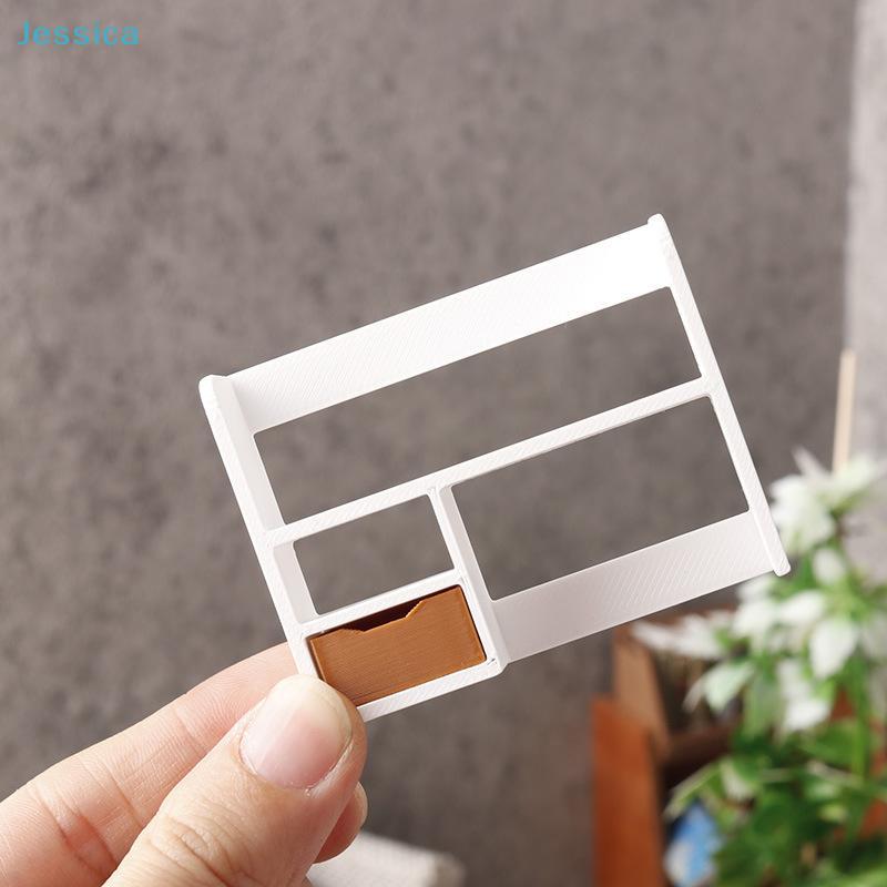 1:12 Scale Miniature White Wall Shelf – Dollhouse Furniture Accessory for Living Room & Bedroom Decor