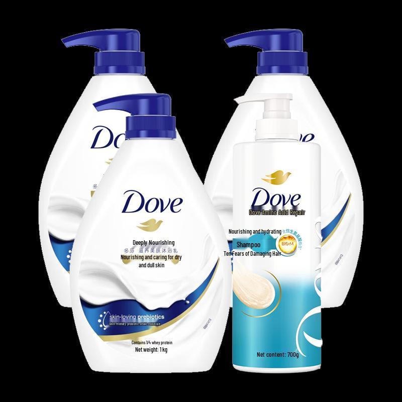 

Dove Deeply Nourishing Shower Gel & Hydrating Shampoo Pack