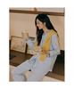 [Beanpole] Baumwoll-Streifen-Pyjama-SET [Versand aus Korea] 100% Original