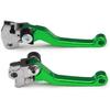 JFG RACING Dirt Bike Foldable Clutch Brake Levers,Clutch Lever Breakaway Levers For KX65 00-24/KX85 01-24/KX100 01-21/KX250 00-04/KX125 00-05/KX112