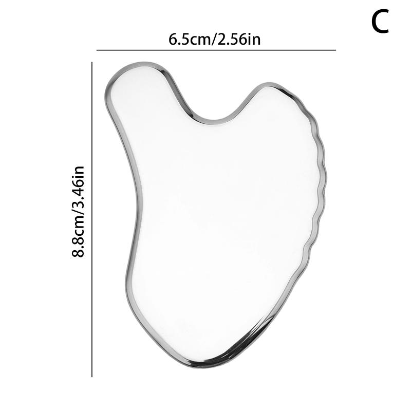 Muscle Fascia Knife Multi-Functional Muscle Release Massage Knife Exercise Scraping Knife Gym Stainless Steel Gua Sha Sheet