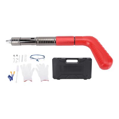 Beton Çivi Tabancası 5 Seviye Güç Ayarlanabilir Düşük Gürültülü Güçlü Manuel Çivi Tabancası 7.3mm 4.2mm için