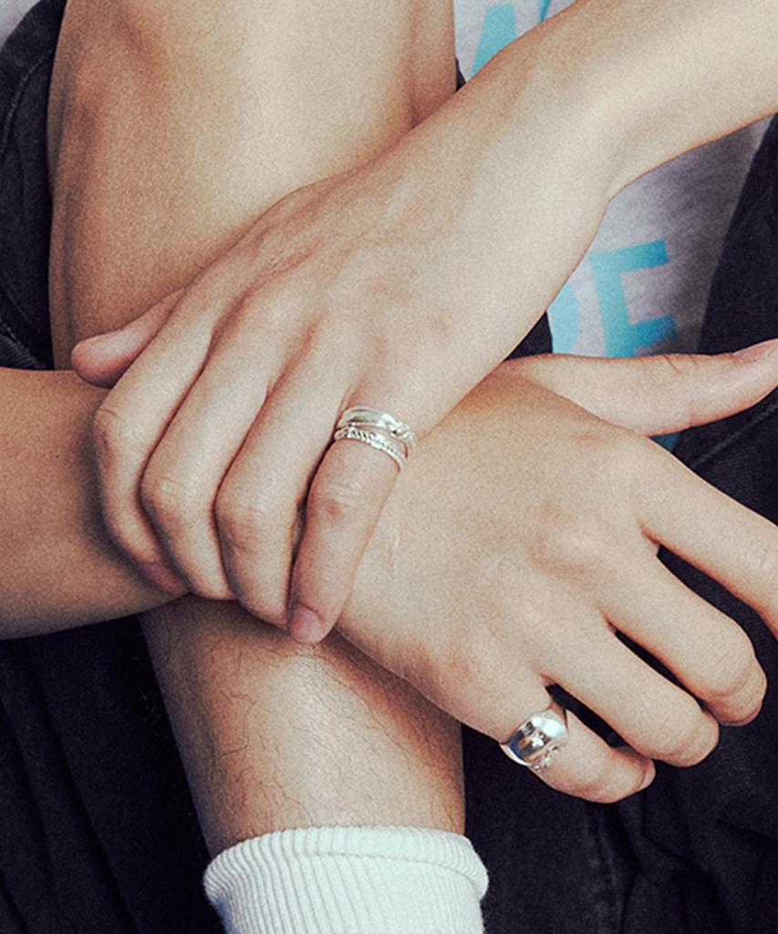 Yune Loop Weave Ring_[Silver925]