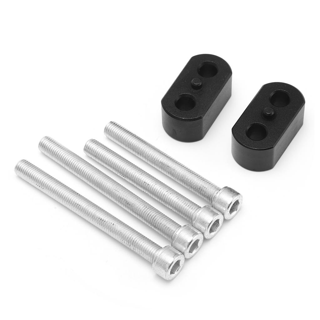 Motorbike Handlebar Riser Mount Aluminium Alloy Replacement for TRIUMPH TIGER 900 RALLY PRO GT 2020Black
