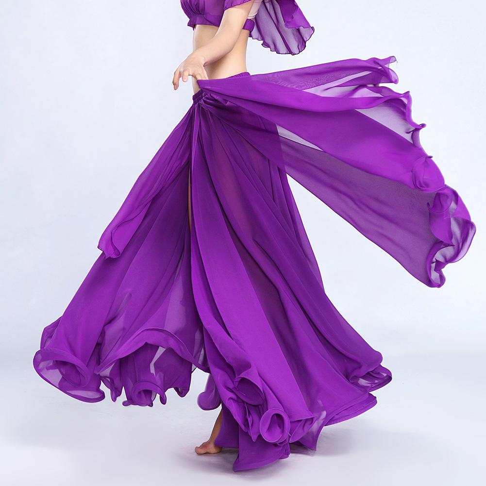 Women's Belly Dance Skirt Large Skirt Swing Summer New Style Sexy Eastern Dance Long Dress Beginner Friendly Royal Smeela