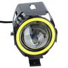 Motorcycle Headlight 4 Lighting Modes Unique Aperture 12 to 60V Shockproof Front LED Spotlights for Motorbike
