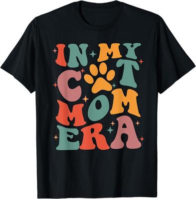Lustiges In My Cat Mom Era Für Männer Frauen Geschenk Unisex T-Shirt
