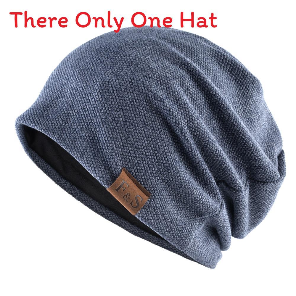 Cotton Knit Beanie For Winter With Windproof And Breathable Features For Men And Women