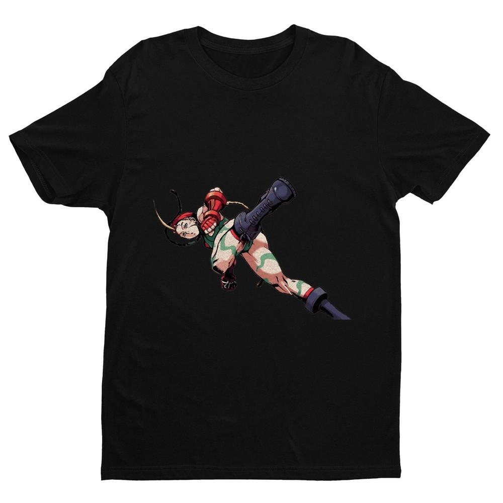 Премиальная унисекс футболка Cammy SF2 Revival Эксклюзивный дизайн 2XL