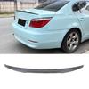 Rear Spoiler M4 Sporty Look ABS Tail Spoiler Lid Wing Aerodynamic Rear Boot Lid Tail Wing Spoiler for E60 2004 To 2010