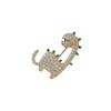 Cute Crystal Exquisite Dinosaur Brooches Pins For Women Kids Sweet Animal Jewelry Bag Clothing Brooch Pin Accessories Gift