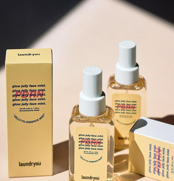 laundryou Glow Jelly Mist PDRN 100g Hydrating Glow Face Mist