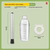 3/5/8Pcs Cocktail Shaker Set Cocktail Shaker And Measuring Jigger Set Drink Mixed Hand Shaker Tools For Bartending And Home Bar