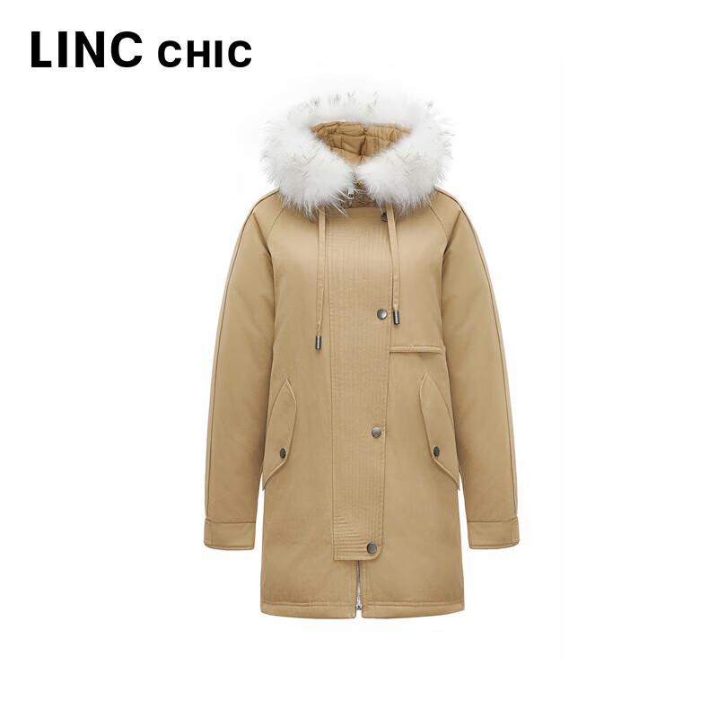 

Jinyujie Women s Hooded Duck Down Parka with Faux Fur Collar S (up to 65kg)