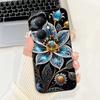For Xiaomi Poco M6 5G Case Cover Silicone Luxury Fashion Flowers Kawaii Cute Cat Shockproof Phone Case 23128PC33I