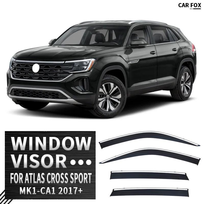 Volkswagen VW Atlas Cross Sport Window Visor Rain Shield Sunshade