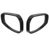 2Pcs LHD Car Rearview Mirror Rain Eyebrow Cover Trim Frame Decor For Land Rover Range Rover Sport Discovery 4 5 Exterior Sticker
