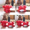 Plush Lobster Keychain With Soft Short Pile For Bag Decor And Gift