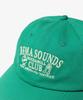 Beollunpeulenjeu Bfma Sounds Rock&Roll Club Washed Ball Cap Kelly Green