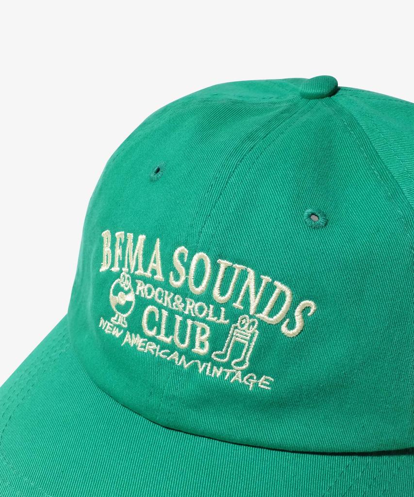 Beollunpeulenjeu Bfma Sounds Rock&Roll Club Washed Ball Cap Kelly Green