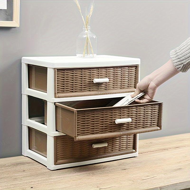 1 st Flerlagrig Förvaringslåda för Kläder, Hem Klädorganisatör för Böcker, Leksaker, Snacks, Fristående Förvaringslådor