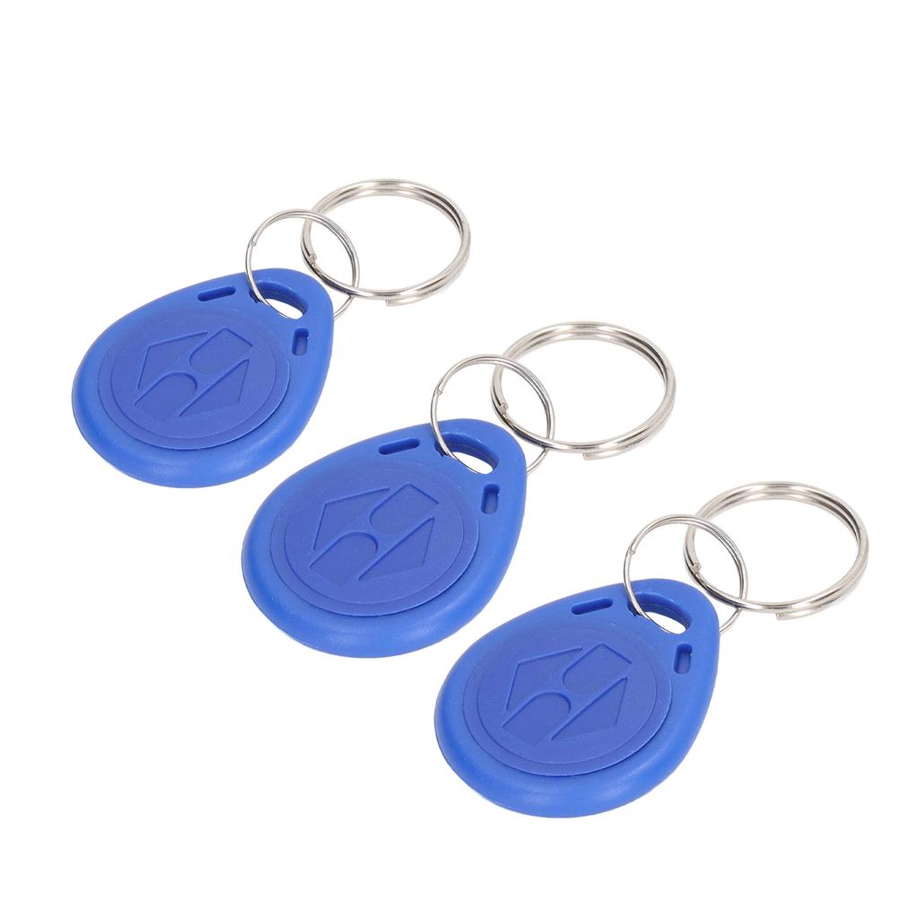 100 pezzi RFID portachiavi portachiavi leggibile porta controllo accesso tag token per appartamento residenziale
