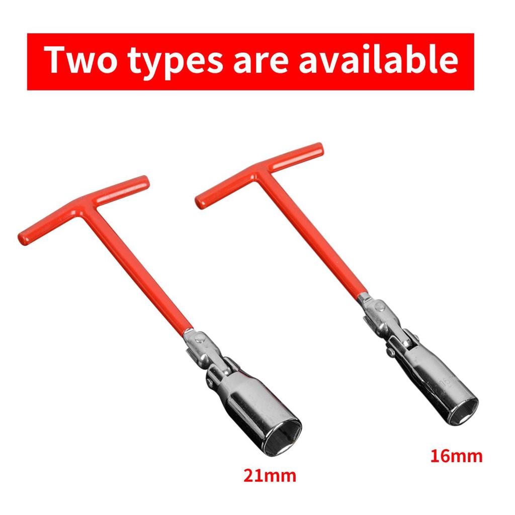 Car 16mm//21mm Spark Plug Socket Wrench Removal Spanner Tool Installation