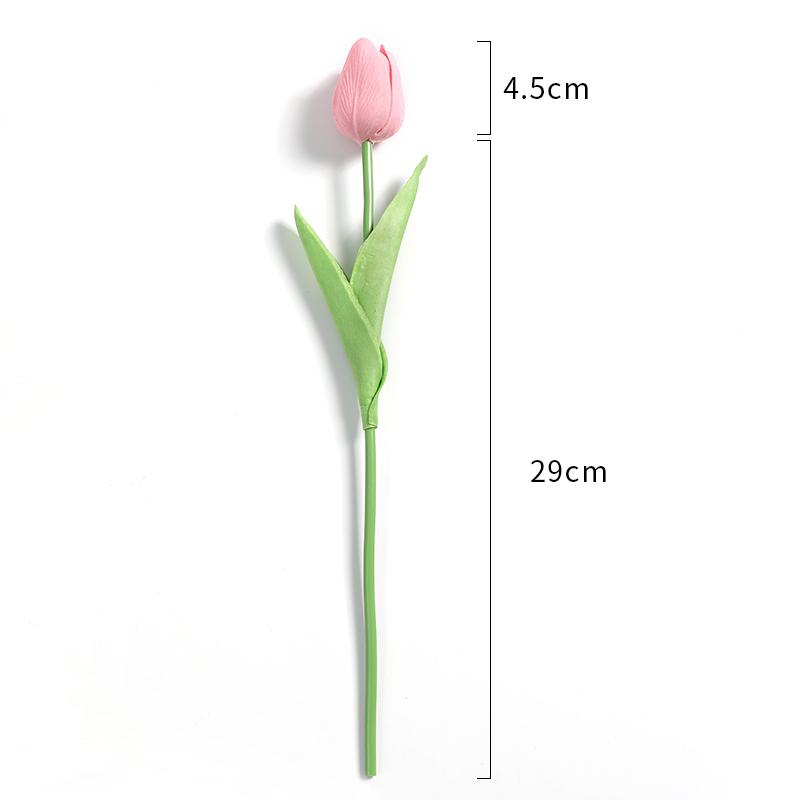 5/10 Stück Künstliche Tulpenblumen Sträuße Innen Zuhause Raumdeko Garten Hochzeitsdekoration Party Tisch Vasen Ornament Kunstblume