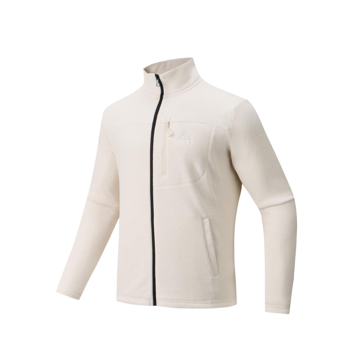 ANTA Jackets Men s Fish Belly White 1 Stand Collar Moderate Other 952546711-1 XL