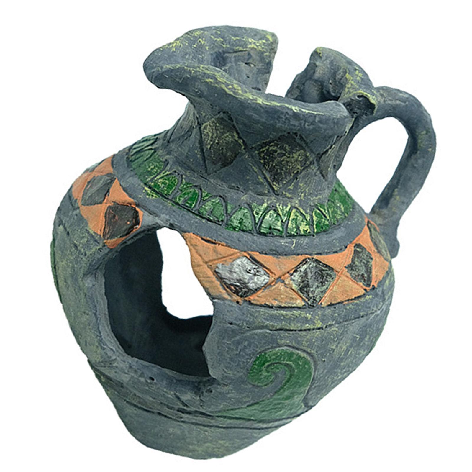 

Ландшафт Искусственный Разбитый Черепок Ландшафт Аквариумные Декорации для Аквариумов Террариум Креветки Обветшалые Украшения E