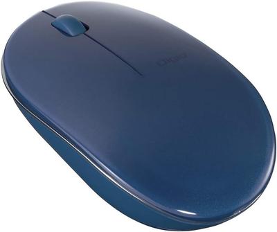 Digio2 Bluetooth Mouse, Slim, 3-Button, Blue LED, Blue, MUS-BKT154NBL
