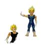 Dragon Ball Magical Vegeta Figure Double Head Carving Luminous Tabletop Ornament Saiyan Statue Toy Doll Gift