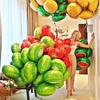 Adorable Fruit Theme Balloons Strawberry Watermelon Orange Pineapple for Nursery Birthday Decorations Outdoor  Style