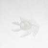 Transparent Mini Fan Blade 6 Blades Plastic Wind Wheel 2/4/10Pcs Replacement Accessories for Handheld Small Fan DIY