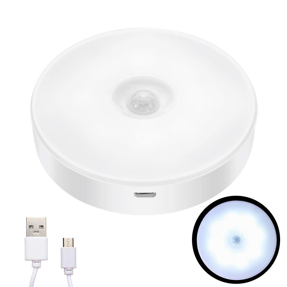 

для спальни, кухонного шкафа, светодиодный беспроводной ночник, светильники с индукцией от тела человека, лампа с датчиком движения, перезаряжаемая через USB