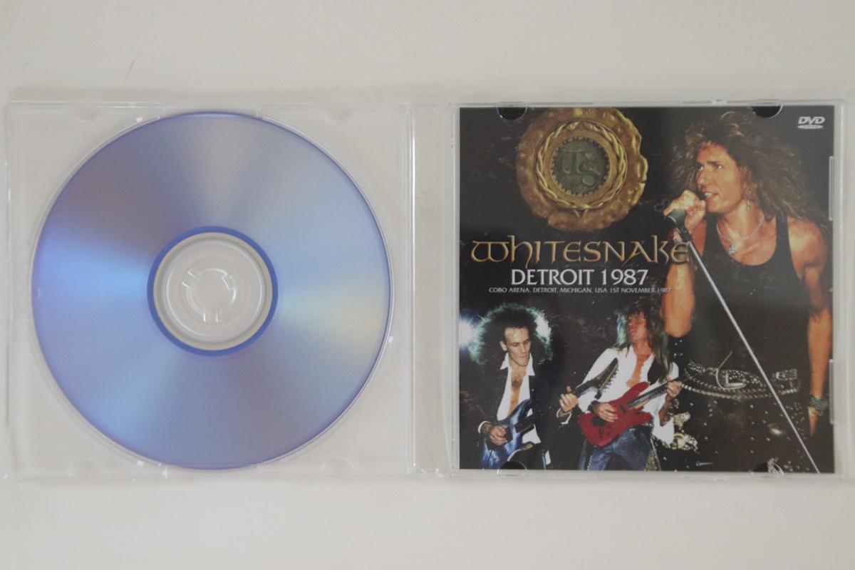 

DVD WHITESNAKE - Detroit 1987 NONE NOT ON LABEL Unknown Rock Used